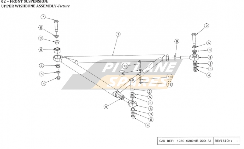 UPPER WISHBONE ASSEMBLY